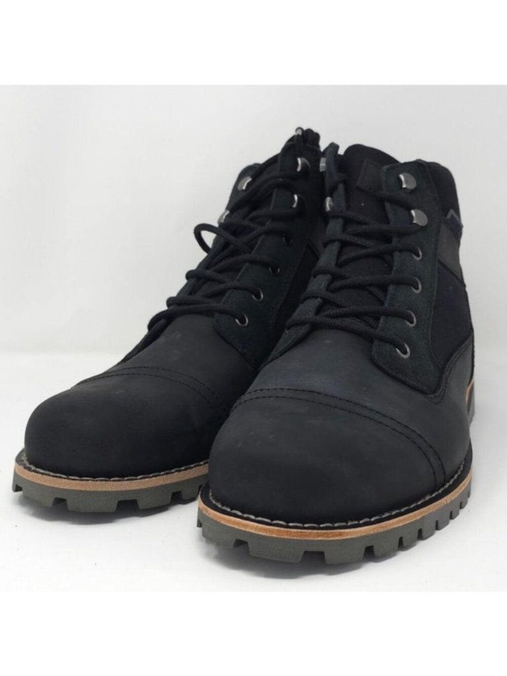 Territory Brute Black Lace-Up Waterproof Winter Boots 12M